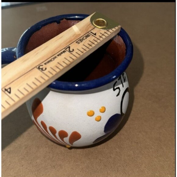 Mexican-Style Ceramic Mug Set Of 3 With Various Hand-Painted Designs - Picture 13 of 14